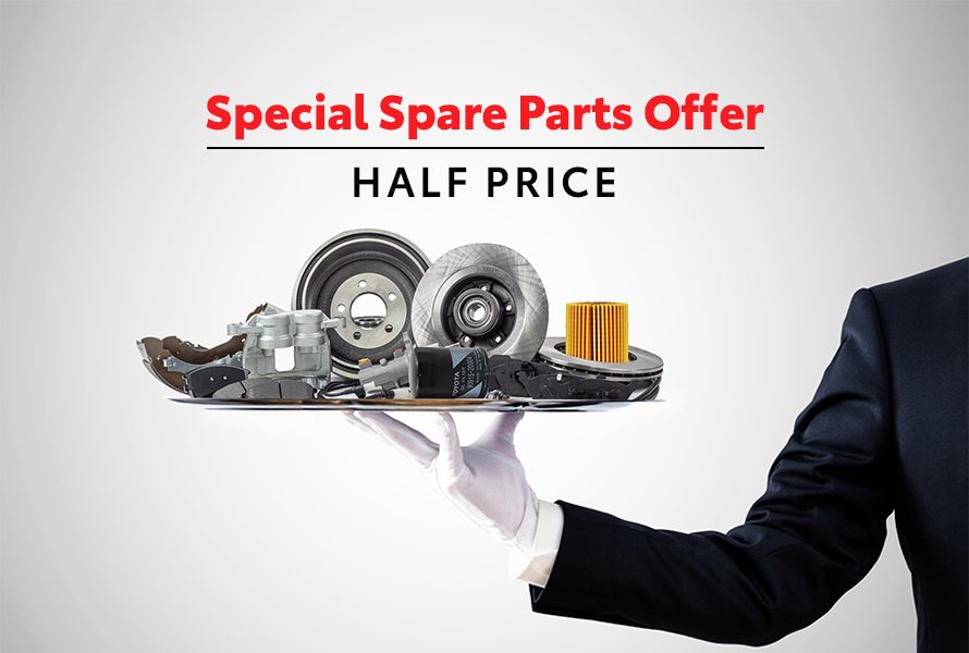 Toyota Malawi Special Spare Parts Offer – HALF PRICE %